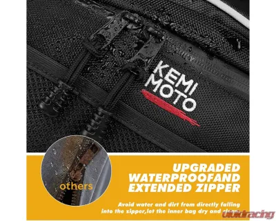 Kemimoto Rear Door Bags Polaris RZR PRO XP 4 2020+ - B0113-09001BK