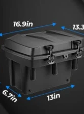 Kemimoto Plastic Materials Tool Box Polaris Ranger                                     - B0113-09601BK - Image 6