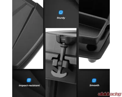 Kemimoto Plastic Materials Tool Box Polaris Ranger - B0113-09601BK