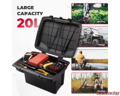 Kemimoto Removable Cargo Storage Box Can Am Defender 2016- 2022 - B0113-09701BK
