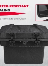 Kemimoto Removable Cargo Storage Box Can Am Defender 2016- 2022                                     - B0113-09701BK - Image 5