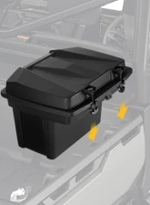 Kemimoto Removable Cargo Storage Box Can Am Defender 2016- 2022                                     - B0113-09701BK - Image 9