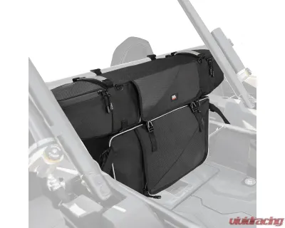Kemimoto Upgraded 1680D High Rear Cargo Bag w/ Two Pockets | Waterproof Zipper RZR - B0113-10401BK