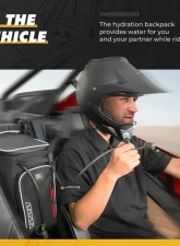 Kemimoto Updated Storage | Cargo Bag w/ Two Hydration Backpacks Polaris RZR PRO XP / 4 2020-2023                                     - B0113-10501BK - Image 3