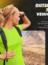 Kemimoto Updated Storage | Cargo Bag w/ Two Hydration Backpacks Polaris RZR PRO XP / 4 2020-2023                                     - B0113-10501BK - Image 4