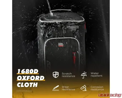 Kemimoto Updated Storage | Cargo Bag w/ Two Hydration Backpacks Polaris RZR PRO XP / 4 2020-2023 - B0113-10501BK