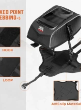 Kemimoto Tank Bag Cam-Am Ryker 600 900 Sport Rally                                     - B0113-10701BK - Image 2