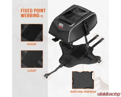 Kemimoto Tank Bag Cam-Am Ryker 600 900 Sport Rally - B0113-10701BK