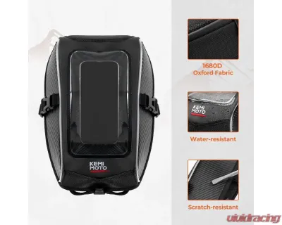 Kemimoto Tank Bag Cam-Am Ryker 600 900 Sport Rally - B0113-10701BK