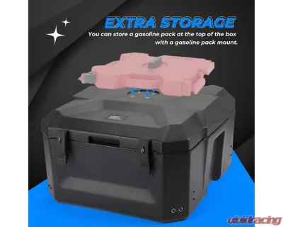 Kemimoto UTV Storage Box 56L Honda Talon 1000X / 1000R / 1000X-4 2019-2022 - B0113-11001BK