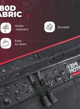 Kemimoto Lower Door Storage Bag Upgraded 1680D Polaris RZR                                     - B0113-11201BK - Image 2
