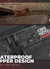 Kemimoto Lower Door Storage Bag Upgraded 1680D Polaris RZR                                     - B0113-11201BK - Image 3