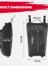 Kemimoto Storage Bag Zce 950 Sport / HO Sport / HO EX                                     - B0113-12501BK - Image 7