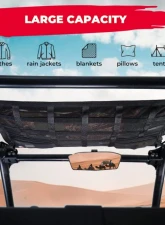 Kemimoto Upgrade Ceiling Cargo Net Pockets RZR                                     - B0113-13401BK - Image 3