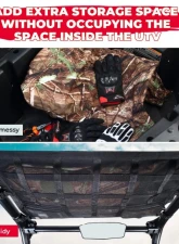 Kemimoto Upgrade Ceiling Cargo Net Pockets RZR                                     - B0113-13401BK - Image 4