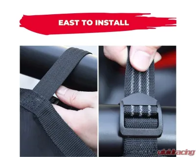 Kemimoto Upgrade Ceiling Cargo Net Pockets RZR - B0113-13401BK