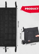 Kemimoto Upgrade Ceiling Cargo Net Pockets RZR                                     - B0113-13401BK - Image 7