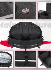 Kemimoto Rear Storage Bag Can-Am Maverick X3 / MAX                                     - B0113-13701BK - Image 5