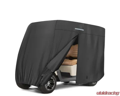Kemimoto Golf Cart Cover 2 Passenger | 4 Passenger EZGO / Club Car / Drive / ICON - B0115-01001BK