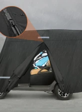 Kemimoto Golf Cart Cover 2 Passenger | 4 Passenger EZGO / Club Car / Drive / ICON                                     - B0115-01001BK - Image 3