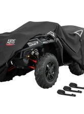 Kemimoto ATV Cover w/ Windproof Straps                                     - B0115-01101BK - Image 8