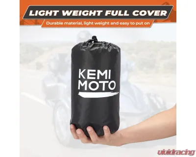 Kemimoto Full Cover w/ Reflective Strips Can-Am Spyder RT - B0115-01401BK