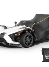 Kemimoto Half Cover Cockpit Cover Polaris Slingshot                                     - B0115-01701BK - Image 8