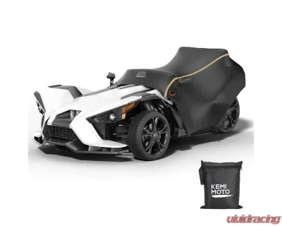 Kemimoto Half Cover Cockpit Cover Polaris Slingshot - B0115-01701BK