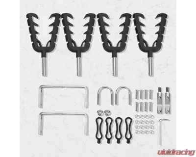 Kemimoto Double Roll Rack Tools Holders - B0116-00301BK