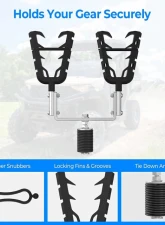 Kemimoto Tool Mounts Tie Down Anchor Polaris Ranger                                     - B0116-00401BK - Image 4