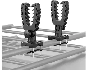 Kemimoto ATV U-Shaped Holder | Mount w/ Rubber StrapsHunting
