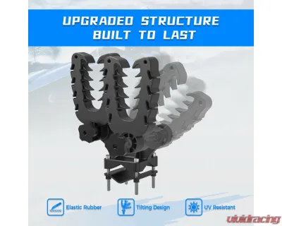 Kemimoto UTV | ATV U-Bracket Mount Grip - B0116-00801BK