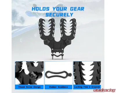 Kemimoto UTV | ATV U-Bracket Mount Grip - B0116-00801BK