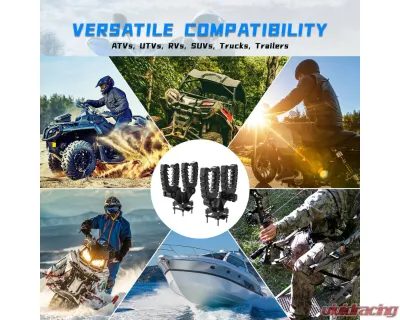 Kemimoto UTV | ATV U-Bracket Mount Grip - B0116-00801BK