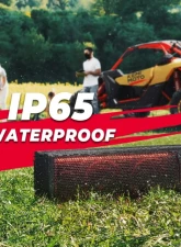 Kemimoto UTV Sound Bar RGB 26'' Bluetooth Multicolor Lights 500W Amplifier 1.75''-2'' Roll Bar                                     - B0117-01801BK - Image 9