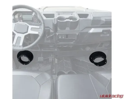 Kemimoto Single 6.5" Speaker Pod UTVs / RVs / Cars / Boats / Trunks / Trailers - B0117-02001BK