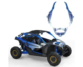Kemimoto Graphic Decal Can Am Maverick X3 | Blue