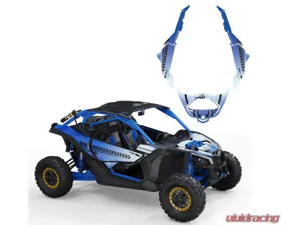 Kemimoto Graphic Decal Can Am Maverick X3 | Blue - B0301-00401