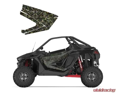 Kemimoto Camouflage Wraps Graphics Kit Only Doors Polaris RZR PRO XP - B0301-01801