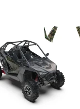 Kemimoto Camouflage Wraps Graphics Kit Only Doors Polaris RZR PRO XP                                     - B0301-01801 - Image 3