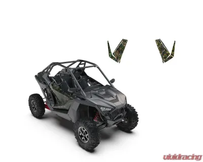 Kemimoto Camouflage Wraps Graphics Kit Only Doors Polaris RZR PRO XP - B0301-01801