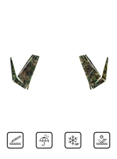 Kemimoto Camouflage Wraps Graphics Kit Only Doors Polaris RZR PRO XP                                     - B0301-01801 - Image 5