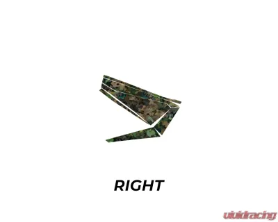 Kemimoto Camouflage Wraps Graphics Kit Only Doors Polaris RZR PRO XP - B0301-01801