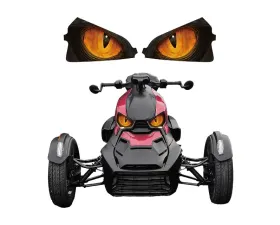 Kemimoto Amber Headlight Eye Graphics Decal Can-Am Ryker 2019-2023