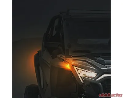 Kemimoto Turn Signal Kit w/ Column Turn Switch | 105D Horn Polaris / Can-Am / Pioneer / Talon - B0401-00602BK