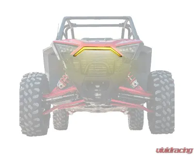 Kemimoto Flowing Turn Signal Light / Front Accent Light LED Center Grill Fang Light Polaris RZR PRO XP 2020-2023 - B0801-00304CL