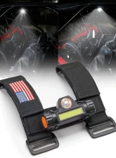 Kemimoto Dome Interior Lights1.75''-2'' Roll Bar Polaris RZR | Can Am Talon | Kawasaki                                     - B0801-00802BK - Image 9