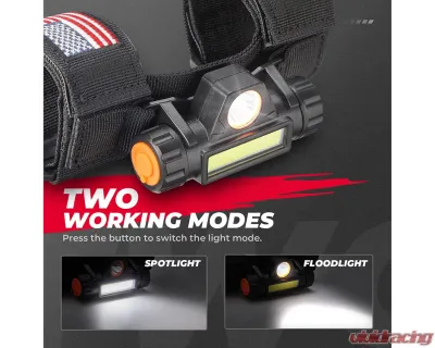 Kemimoto Dome Interior Lights1.75''-2'' Roll Bar Polaris RZR | Can Am Talon | Kawasaki - B0801-00802BK