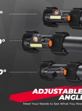 Kemimoto Dome Interior Lights1.75''-2'' Roll Bar Polaris RZR | Can Am Talon | Kawasaki                                     - B0801-00802BK - Image 8