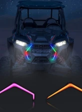 Kemimoto RGB Turn Signal Lights Fang Light Polaris RZR XP 1000 Turbo 2019-2022                                     - B0801-02102CL - Image 8